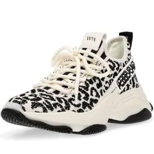 Steve Madden Women's Maxima Sneakers, Leopard, sz 7.5